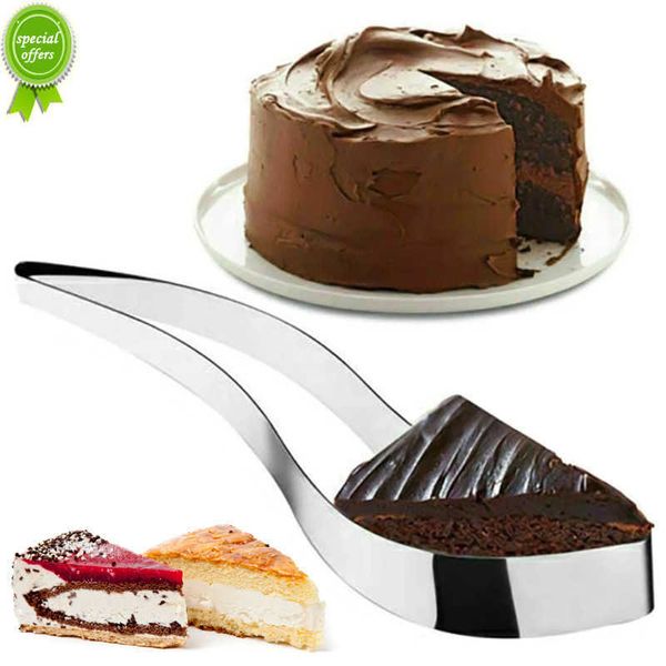 Neue Kuchen Pie Cutter Edelstahl Brot Cookie Fondant Slicer Pizza Pastry Teiler Kuchen Spann Gerät Messer Küche Backen Werkzeuge