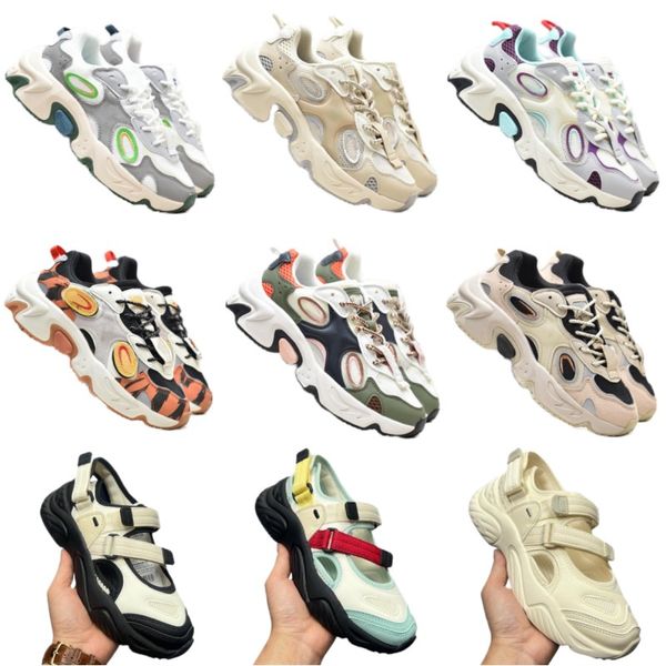 Stivali sneakers vintage da donna scarpe con tacco grosso da uomo sandali sportivi hooploop scarpe firmate estive jogging di lusso corsa antiscivolo casual fondo in gomma da viaggio