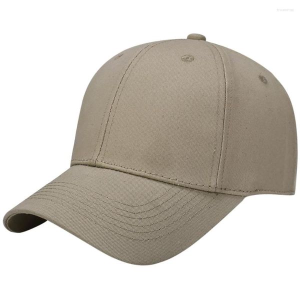 Visiere Solid Outdoor Men Cap Baseball Cotton Sun Hat Snapback Caps Donna Label Stick Sunhat Hip Hop Papà Ricamato Gorras