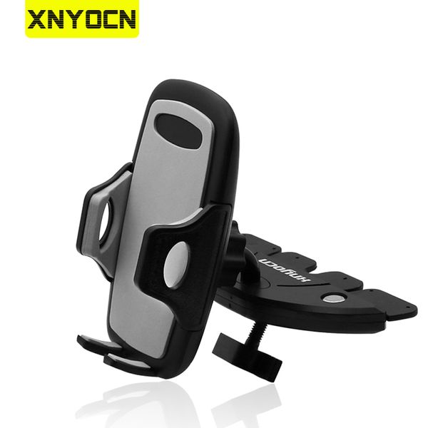 Xnyocn Supporto per telefono Auto-Scaling Gravità Slot per CD Supporto per telefono cellulare per auto Supporto per smartphone per lettore CD per iPhone 12 Pro Max