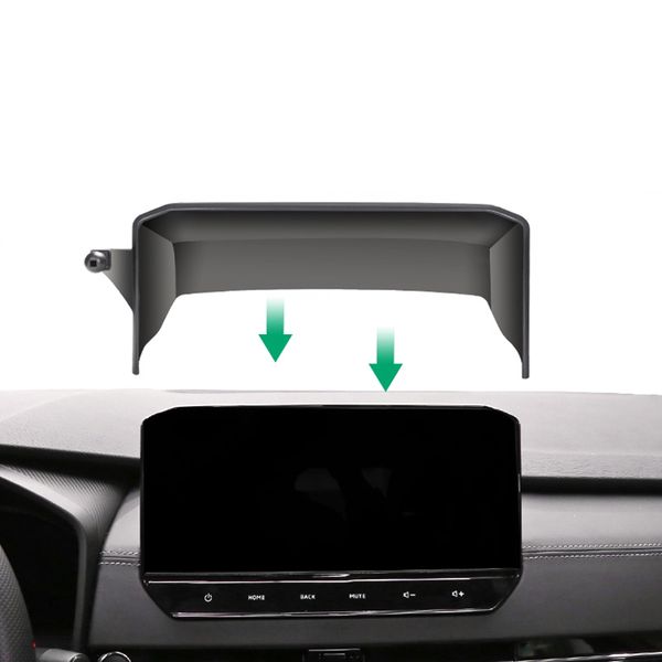 Suporte do telefone do carro tela de navegação fixo suporte do telefone celular para mitsubishi outlander 2022 2023 acessórios (não para tela de 8 polegadas)