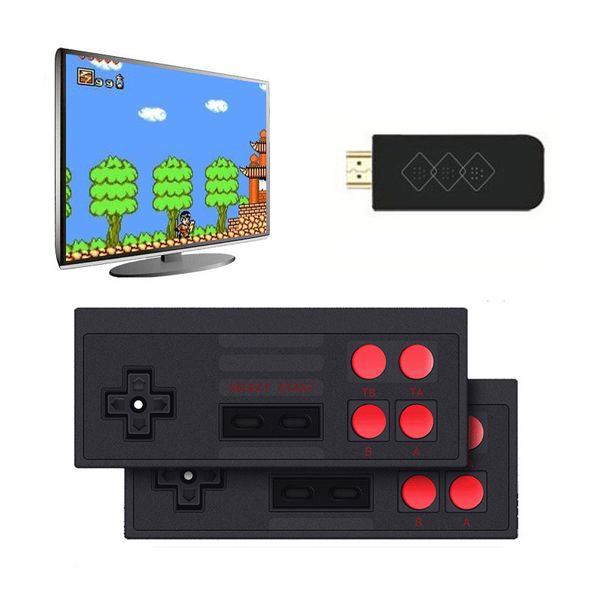 Nuove console di gioco Mini HD 1500 giochi TV domestica nostalgica Due giocatori