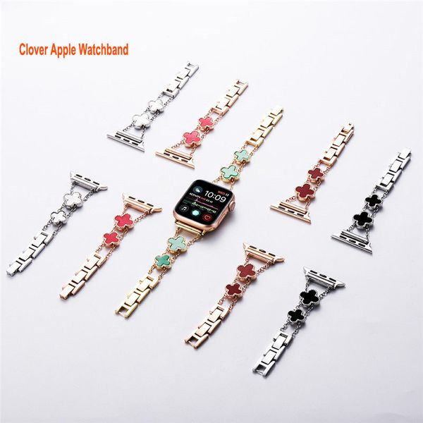 Bling Diamond Metal Straps Para Apple Watch 49mm 38mm 40mm 41mm 42mm 44mm 45mm Mulheres bandas de diamante com strass Bumper Compatível com iWatch Series 8/7/SE/6/5/4/3/2/1 SE