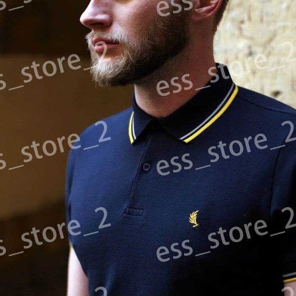 Moda-uomo Classic Fred Polo Shirt England Perry Cotton manica corta Polo da tennis estivo nuovo arrivato Bianco Nero S-2xl 5 S7XY