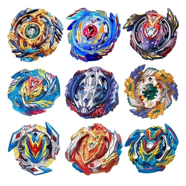 Spinning Top 12 Estilos Handle Launcher Metal Fusion Blades Toy Boy Gift Creative Childrens Christmas Christmas 230626