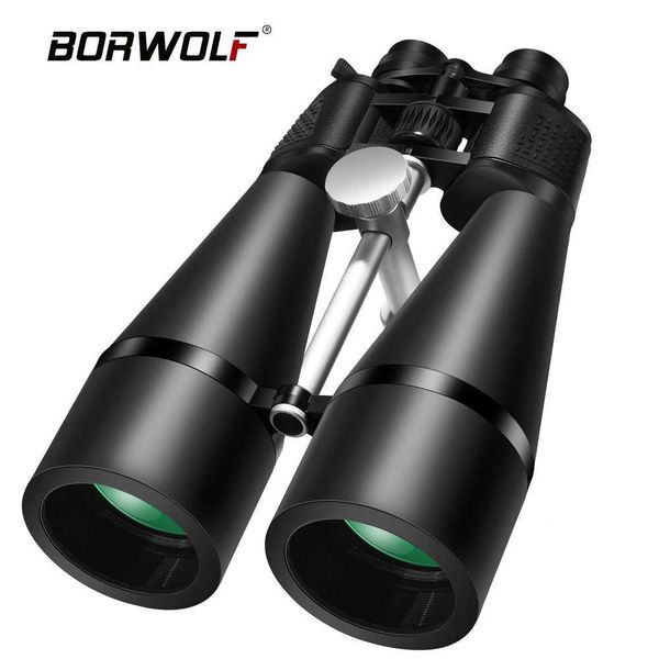 Binóculos telescópio borwolf 25-75x80 alta ampliação hd profissional zoom poderoso binóculos luz à prova dwaterproof água visão noturna para caça hkd230627