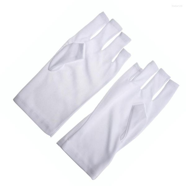 Kit per nail art 1 paio di guanti da polso per guanti da donna Suggerimenti Guanti protettivi per manicure a prova di radiazioni Protezione per le mani per la casa