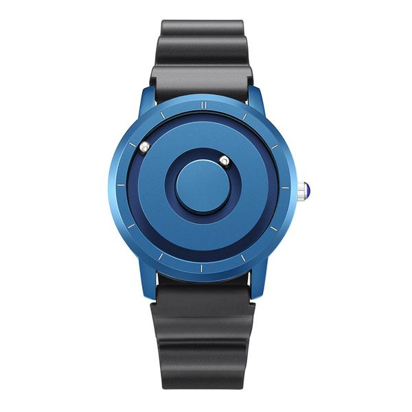 Innovativa tendenza studente sfera d'acciaio online celebrità metallo uomini e donne moda sport orologio al quarzo orologio in acciaio blu Tik Tok