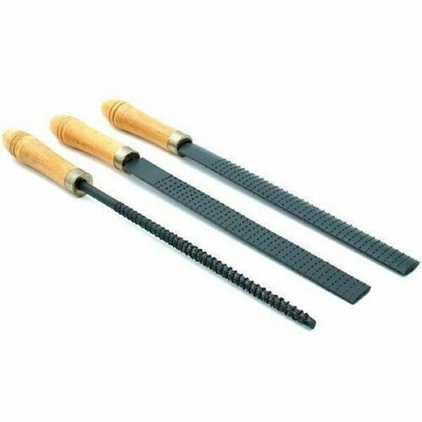 File di raspa in legno da 3 pc set di strumenti manuali intagliati per la lavorazione del carpenteria in legno