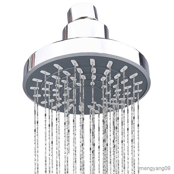 Badezimmer-Duschköpfe, Duschkopf-Sprühkopf, Zoll-Duschkopf, Top-Spray, verstellbarer Regenfall, Wand-Duschkopf-Düse, Heim-Badezimmer-Wasserhahn R230627