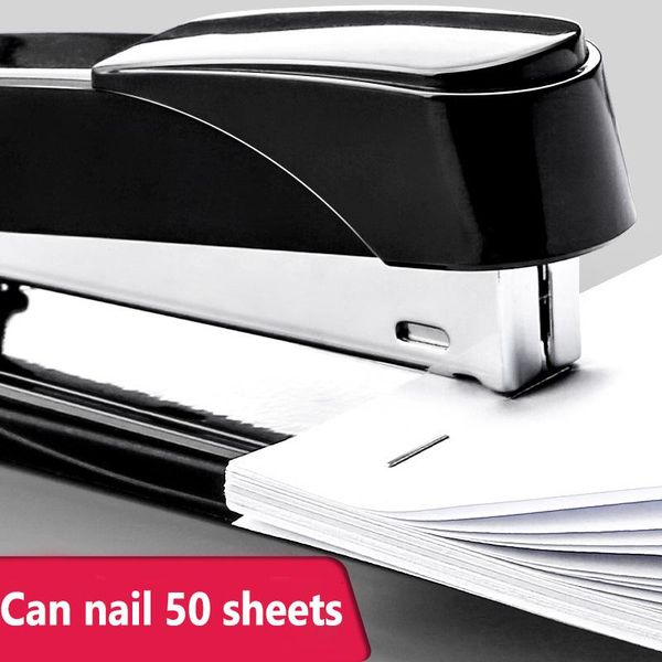 Руководство Stapler Руководство Stapler 30/50 листы без труда Stapler Paper Paper Book Переплет для сшительной машины школьной офис принадлежности для канцелярских товаров