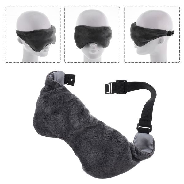 Maschere per dormire Gravità Maschera per gli occhi Dormire Blackout Blinder Ombra Blindfold Rest Patch Perline di vetro Benda sull'occhio Viaggi 230626