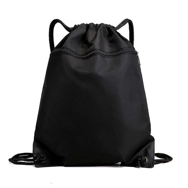 Sport da viaggio con coulisse tasca tascabile borsa da basket borsa da basket zaino fitness borsa asciutta di grande capacità