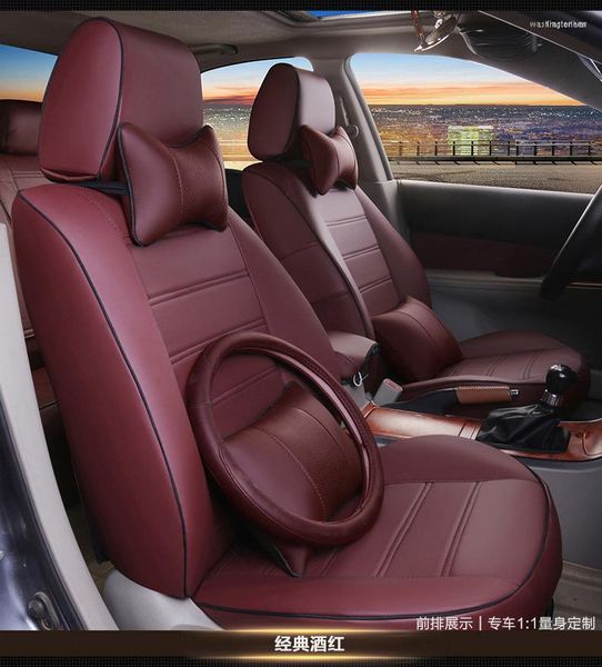 Coprisedili per auto AL TUO GUSTO Accessori per auto Pelle PERSONALIZZATA Per The Great Wall SING Wingle 3 5 6 Deer Picu-up