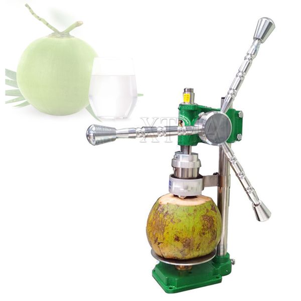 Handfrische grüne Kokosnuss-Öffnungsmaschine, zarter Kokosnussschneider, Öffner-Werkzeug zum Öffnen, kommerzielle Kokosnuss-Schneidemaschine