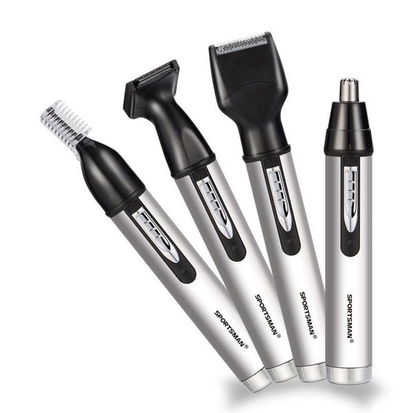 Elettrodomestici 4 in 1 naso elettrico e trimmer per gli uomini USB USB Rimovi ricaricabile per il sopracciglia per la barba