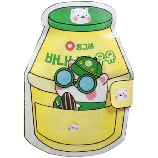 Blocchi per appunti Banana milk Squishy book Criceto Latte Libro fai-da-te Giocattoli per bambini squishy fatti a mano 230626