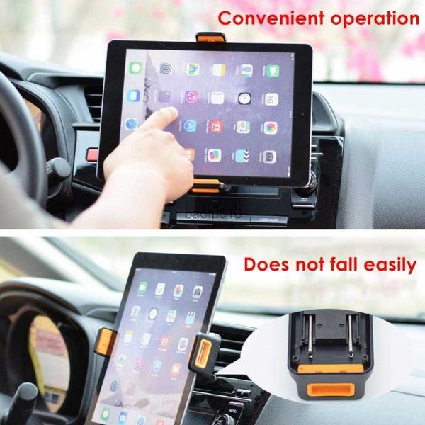 Universal Auto CD Slot Halterung Handy Tablet Halter Ständer für iPad Mini Samsung Xiaomi Huawei Handy Unterstützung L230619