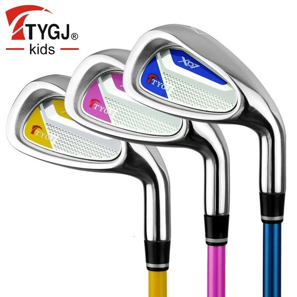 Club Heads Golf Kids Clubs 312 anos de idade Carbon Iron 7Iron Boys and Girls Beginner Entry Level Junior School Practice Single 230627