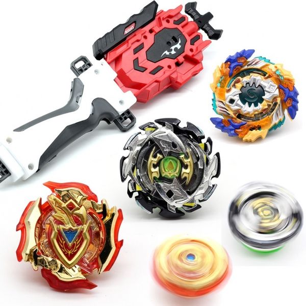 Dönen Top TOMY Tam Stil Beyblade Burst Set Altın B105 B106 B122 Arena Oyuncaklar Satılık Bey Blade Fırlatıcı Bay Drenaj Fafnir Phoenix 230626