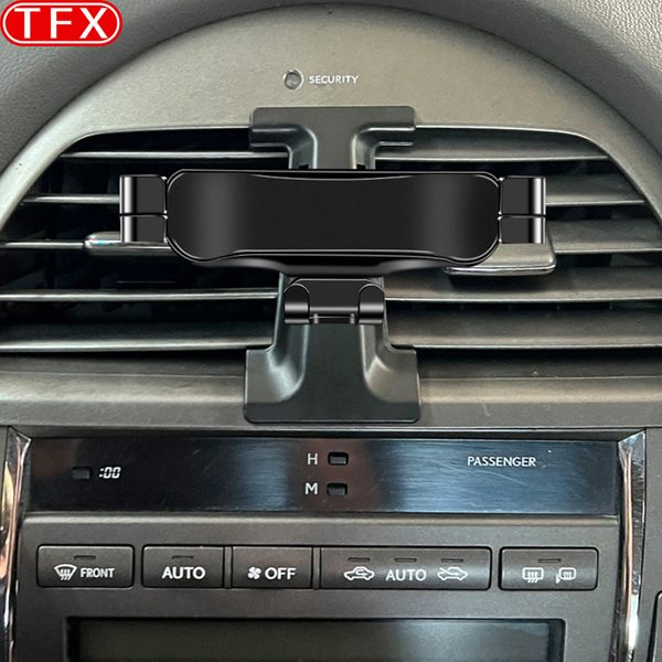 Для Lexus ES ES350 XV40 2007-2012 автомобильный Стайлинг держатель мобильного телефона крепление на вентиляционное отверстие гравитационный кронштейн стенд авто модифицированные аксессуары