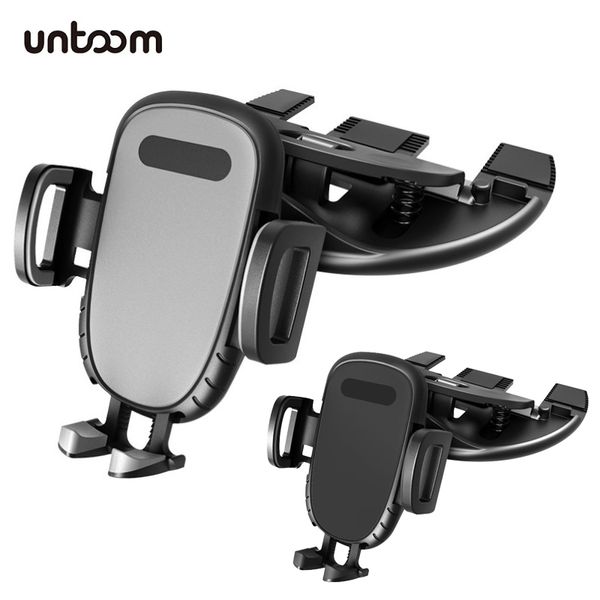 Slot de CD para carro universal Suporte para montagem em telefone com liberação de um toque Suporte para celular para iPhone 13 12 11 Pro Max Xiaomi