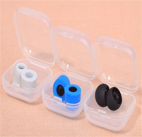 Квадратные пустые мини-прозрачные пластиковые контейнеры для хранения коробка с крышками маленькие коробки ювелирные затычки для ушей JL1322