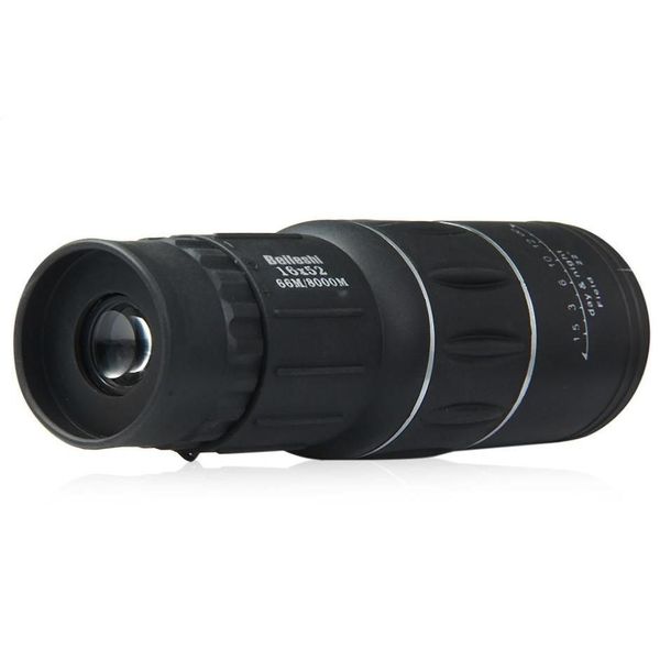 Монокуляры 16 X 52 Монокар с двойным фокусом Зрительный телескоп с зумом Оптические объективы Камеры Бинокары Покрытие линз Охотничий прицел9633582 Drop D Dhfhv