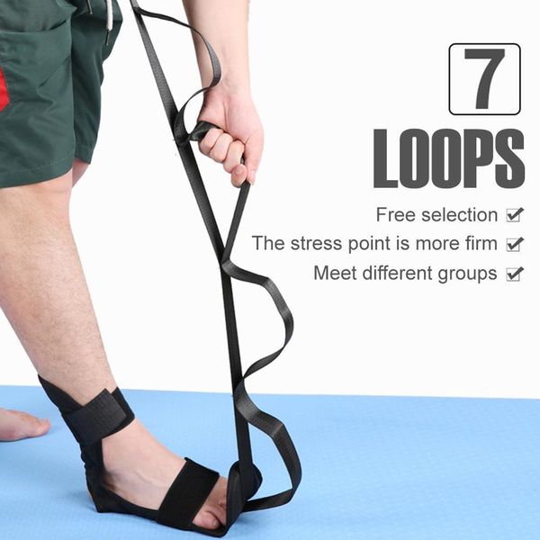 Fasce di resistenza Yoga Flessibilità Stretching Leg Stretcher Strap per balletto Cheer Dance Ginnastica Trainer Yoga Flessibilità Leg Stretch Belt Gym 230626