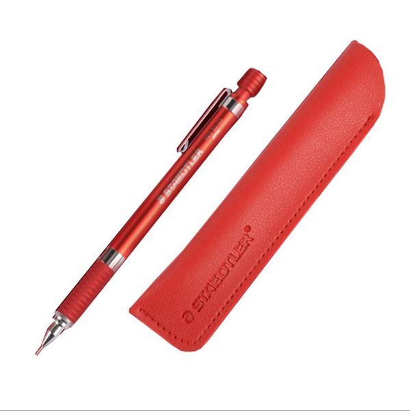 Kalemler Lucky Red Staedtler 925 35 0.5mm Metal Mekanik Kalem Sınırlı Chinesered Yazma Resim Sınırlı Sürüm