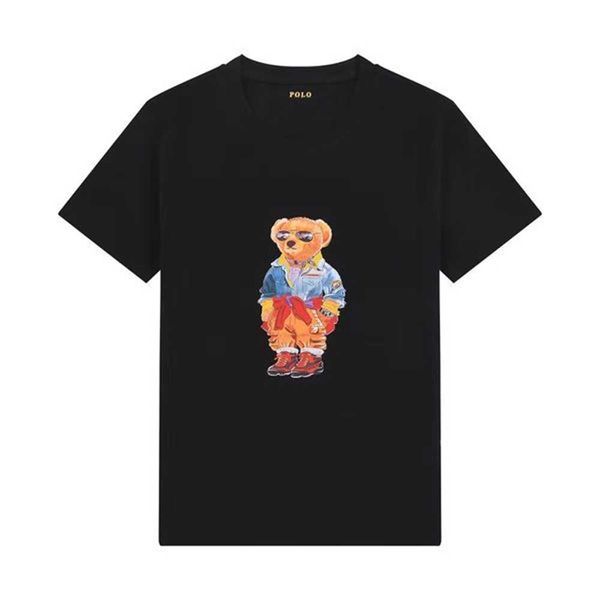 Ralph New Little Bear Laurens T-Shirts Designer Mode T-Shirts Polos Herren Damen T-Shirts T-Shirts Tops Mann Casual T-Shirt Kleidung Ärmel S Clothes723569