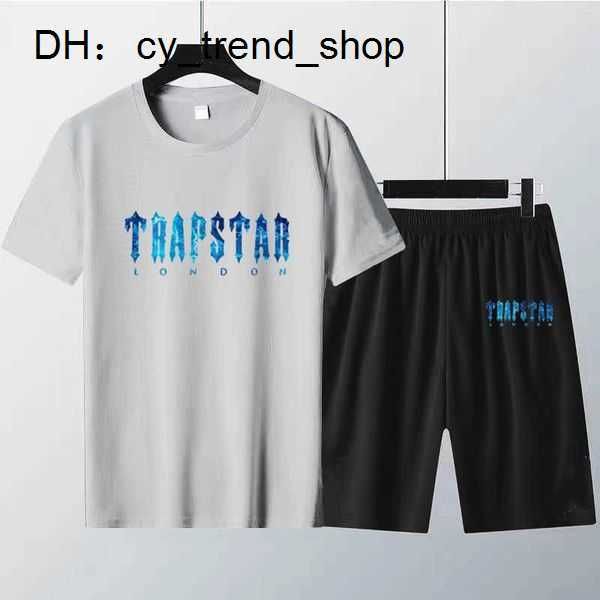 T-shirt da uomo New Summer Trapstar Camicia e pantaloncini Set T-shirt in cotone di marca di lusso Tuta da donna Tuta da donna Spedizione gratuita Z0221 11