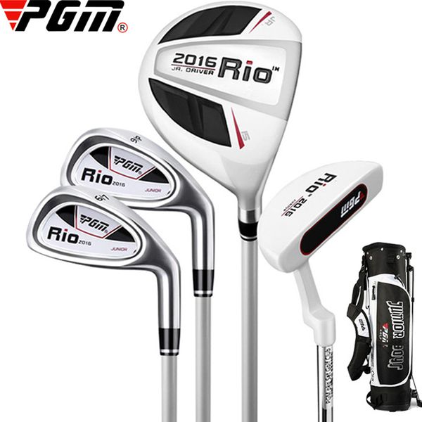 Club Heads 312 Age Boys Girls Kids Golf Full Sets Gift Childrens Junior School Practice Learning Carbon Swing Putter Bag Driver Iron 230627