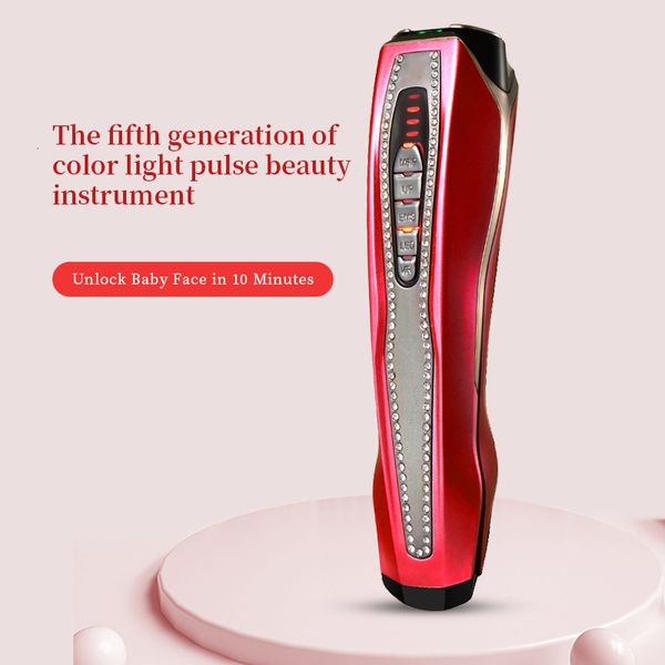 Массажер для лица 3,7 В RF EMS Micro Current Massager MFIP Pulse Face Lift Machine LED Pon Удаление морщин Укрепляющий кожу Устройства для красоты 230626