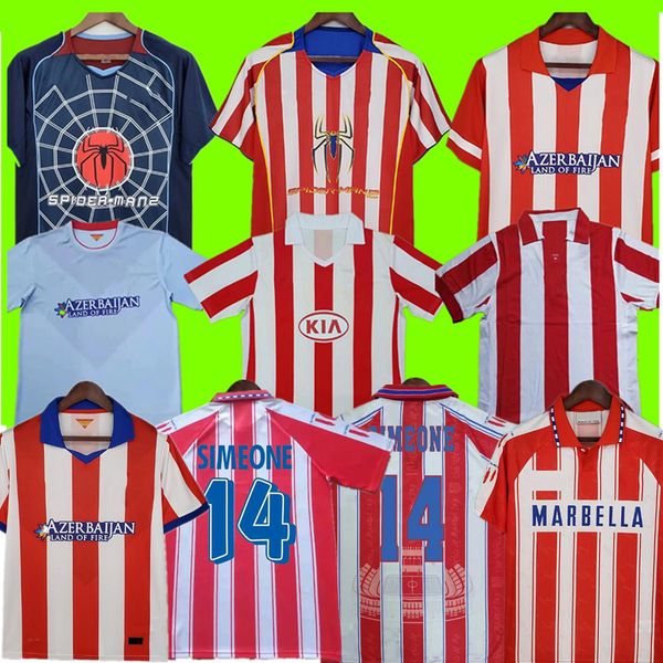 2004 2005 Retro MADRIDS Futbol Formaları 10 11 13 14 15 94 95 96 97 Atletico vintage F. TORRES Futbol formaları SIMEONE ESNAIDER DAVID VILLA KOKE GODIN DIEGO COSTA FORLAN KUN