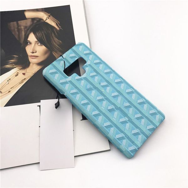 Casos de celular de couro de designer para Samsung S24 S23 S22 S21 Plus S20 5G Nota 20 Ultra Apple iPhone 15 14 13 12 Pro Max Luxury Mobile Capas traseiras Shell Fundas Coque LIBLUE