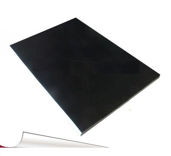 Adesivi 50 fogli 21*29,7 cm a4 dimensioni opache colore nero auto adesiva etichetta adesiva blank etichetta