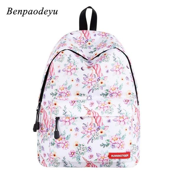 Mochilas da escola de bolsas Mochilas infantis bolsas escolares Backpack ortopédico Luz 3D Unicorn Print Kids Bag para adolescentes bolsas para meninas