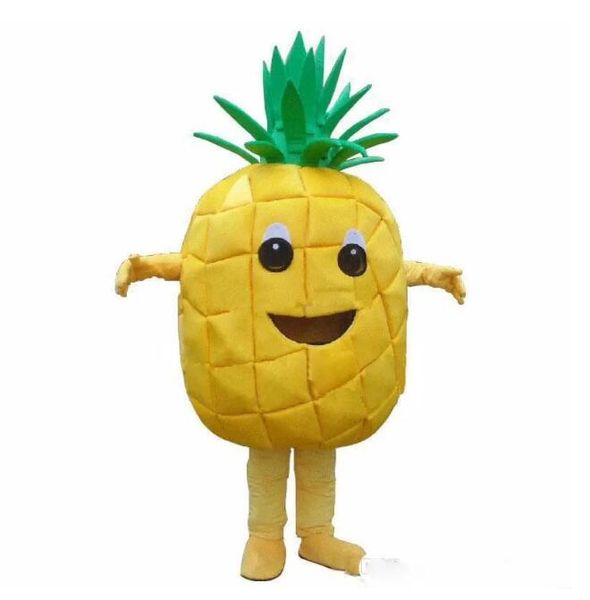 Fabrik-Direktverkauf neues Ananas-Maskottchen-Kostüm für Erwachsene, Halloween-Geburtstagsparty-Kleid