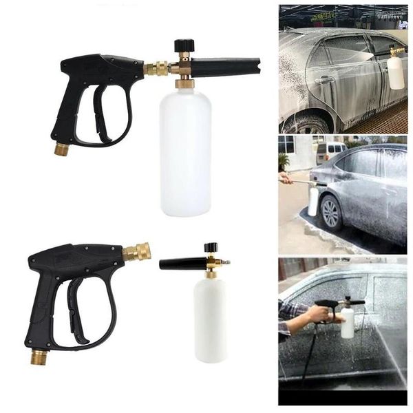 Generatore di schiuma per parti ad alta pressione portatile Strumenti per forniture automatiche per rondella per lavaggio Flacone a getto spray con lancia di sapone per lavaggio