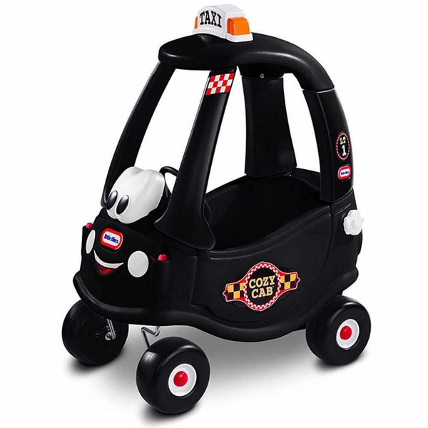 2023 American Little Tech Taxi a quattro ruote per bambini Bike Spinta a mano Toddler baby Passeggino passeggino tre in uno con navicella