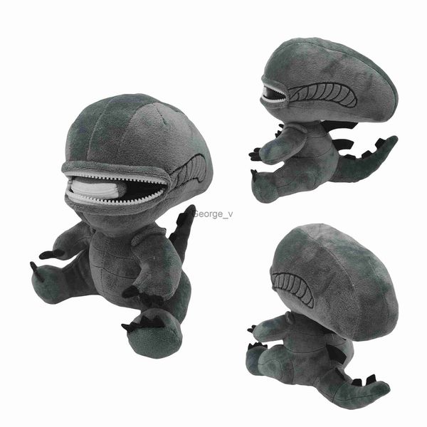 Peluş Hayvanlar Sevimli Alien Xenomorph Peluş Oyuncak Karikatür Peluş Bebekler Erkek Kız Fanlar için Yumuşak Peluş Oyuncaklar Dolması Noel Doğum Günü Hediyeleri J230628