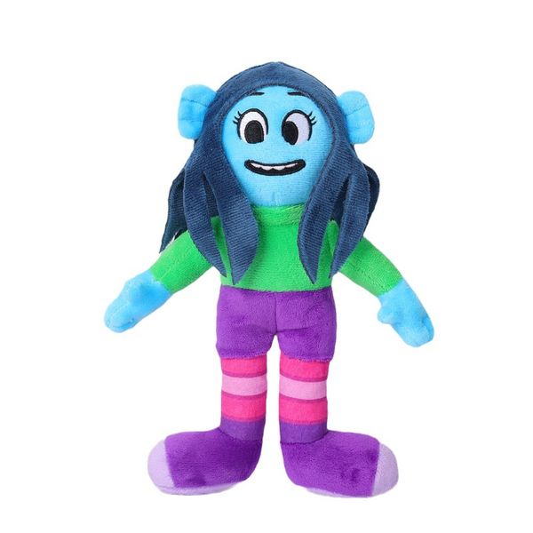 Ruby Gillman Teenage Kraken Plush Toys Cute Mermaid Chelsea Cartoon Bambola di pezza morbida per bambini Regalo di compleanno di Natale Giocattolo