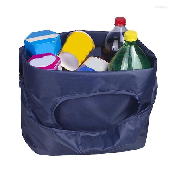 Сумки для хранения 1 шт. экологически чистая складная сумка для покупок многоразовая портативная сумка через плечо для путешествий бакалея модные карманные сумки
