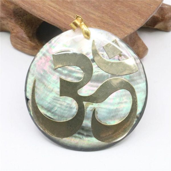 Anhänger Halsketten 50mm Natürliche Abalone Meer Perle Shell Blume Elefant Schmetterling Schildkröte DIY Frauen Mädchen Muttertag Geschenk schmuck