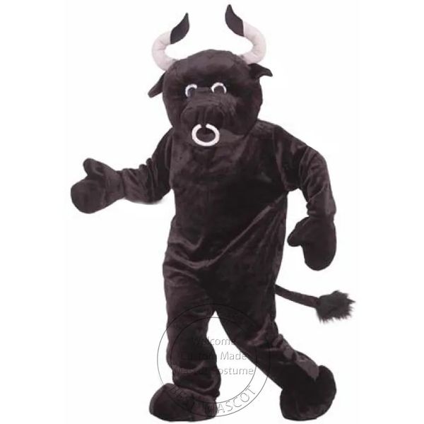 New Adult DeluxePlush Bull Mascot Costume Costume di fantasia personalizzato anime Ad Apparel