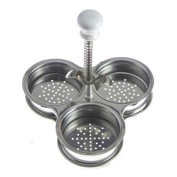 Caldeira de Ovos Aço Inoxidável Poacher 3 Grades Vaporizador de Ovos Caldeira Multifuncional Utensílios de Cozinha 230627