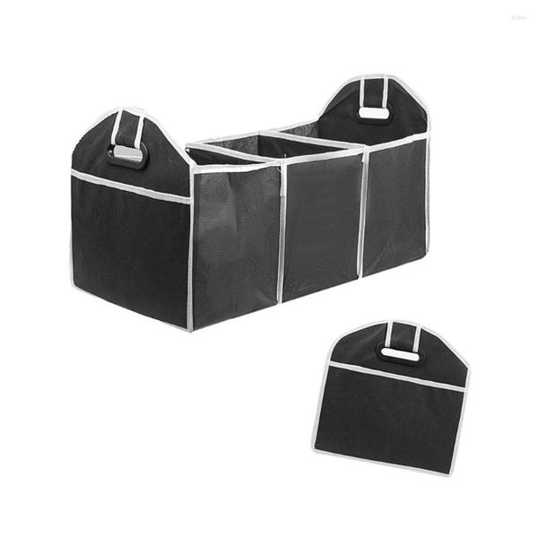 Car Organizer Multi-Pocket Trunk Borsa pieghevole in tessuto non tessuto di grande capacità Custodia per riordino interna pieghevole