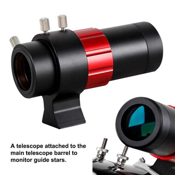 Telescópio Binóculos Versati Guia Star Mirror 32mm Metal Finderscope Focuser Guide Scope Bracket Tescope Guide Scope HKD230627