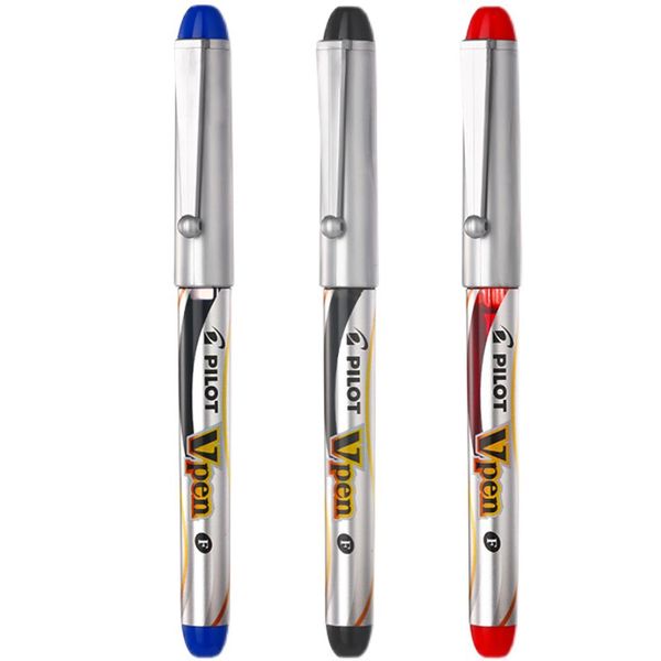 PENS 3PCS Japan Pilot Svp20ns Einweg -Liquid -Flüssigkeit VPEN Stift f feine Nib Brunnen Stiftschule Lernen Schreibwaren